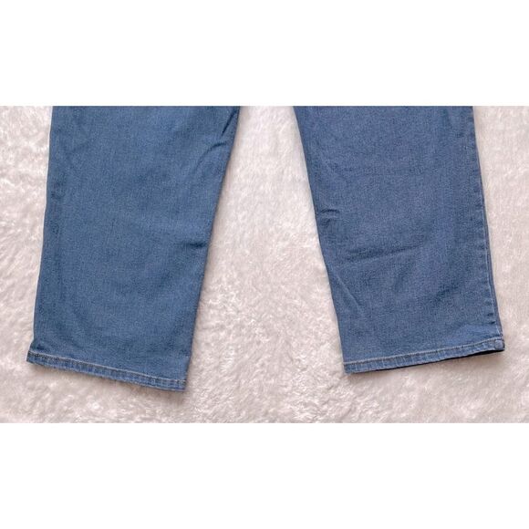 NWT NINE WEST Mid Rise Relaxed Fit Chrystie Capri Stretch Denim in Canyon, 12 - Picture 13 of 16